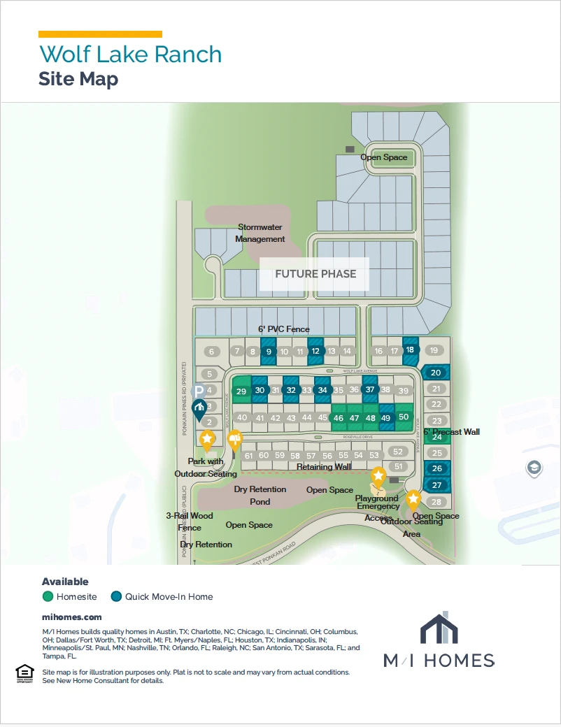 Wolf Lake Ranch Site Plan